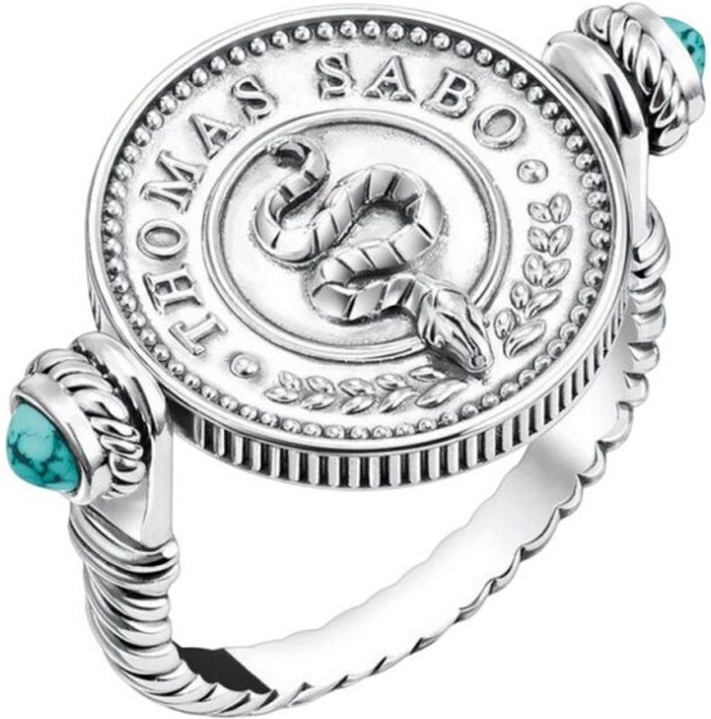 Thomas Sabo - TR2427-646-7 - Ring - Dames - Abalone Coin