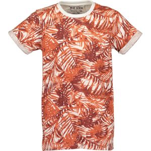 Blue Seven-Boys knitted T-Shirt-Off White