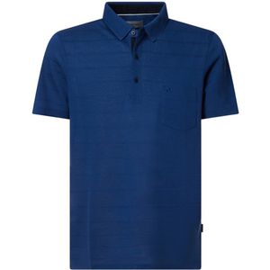 Pierre Cardin - Poloshirt - Kobalt - Korte Mouw - Katoen