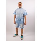 JorCustom Custom Uni Fade Loose Fit T-Shirt - Blue XS