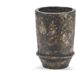 Serax Bloempot-Plantenbak Dune Kelly Wearstler Bruin-Donker Bruin D 26 cm H 38 cm