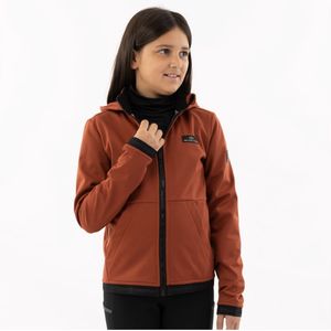BR Softshell Jas Flora Kids Roasted Russet - 140