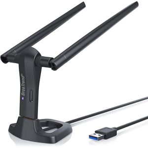 1200Mbps Draadloze USB WiFi Adapter voor Linux en Windows - Compatibel met Ubuntu, Debian, Raspberry Pi en Meer - 5GHz / 2.4GHz, USB3.0