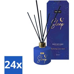 Sence - Sleep - Geurstokjes - Ontspannend - 100 ml - Voordeelverpakking - 24 stuks