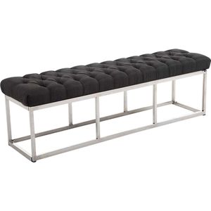 Luxe Halbank Lynna - Stof - Zwart 150cm - Bank - Gangbank