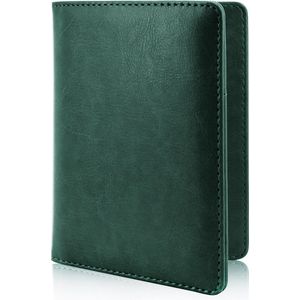 Autopapieren Hoes / 10,5 x 14cm Kentekenbewijs Mapje - V1 - Donkergroen