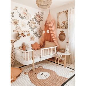 Love by Lily - groot baby speelkleed - Bubbly Honey Bear - City size - 150x120cm