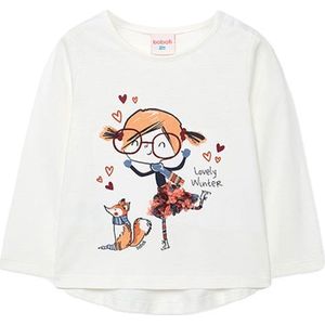 Boboli Knit T-shirt Met Lange Mouwen Wit 24 Months Jongens,Meisjes