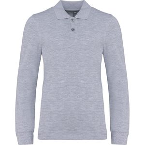 Kariban Kinderpolo lange mouwen K269 - Oxford Grey - 10/12 Y (10/12 ans)