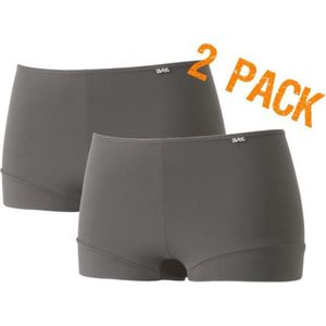 Avet Dames Boxershorts - Microvezel - maat S - Grijs - 2-Pack