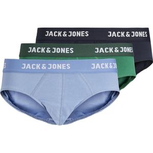 Jack & Jones Heren Slips JACSOLID Briefs 3-Pack Multicolour