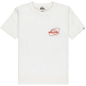 Quiksilver - Evo Waves Festival - T-shirt - Wit - Korte Mouwen - 100% Katoen