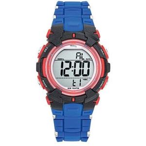 Tekday-Digitaal horloge-Blauw Silicone band-waterdicht-sporten/zwemmen-36MM-Sportief