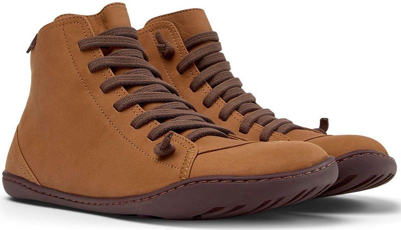 Camper - Peu - Laarzen - Zwart - Kalfsleer