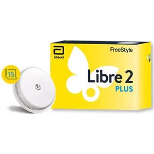 Freestyle Libre 2 PLUS - Glucosemeter - 15 Dagen - 1 Sensor