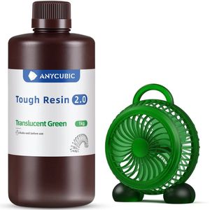 Anycubic - Tough 2.0 - 3D-Printhars - 1kg - Flexibel en Bestand Tegen Barsten