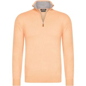 Luxe Oversized luchtige Dames Set – Oranje Kaftan Top & Wijde Broek maat S