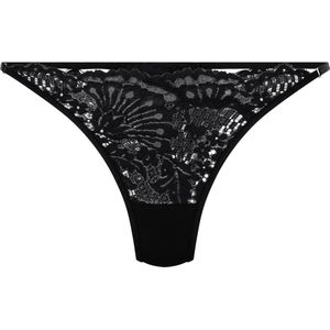 Hunkemöller - String Whitney - Zwart - Dames Lingerie