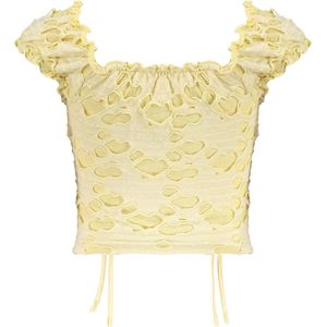 Frankie & Liberty Meisjes blouse - Maxime - Honing geel