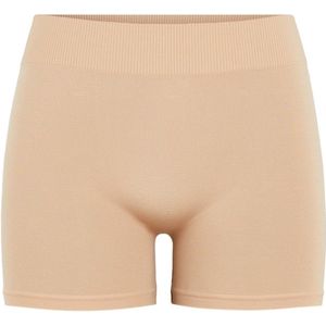 Pieces dames short naadloos - London - Broekje onder jurk  - M  - beige