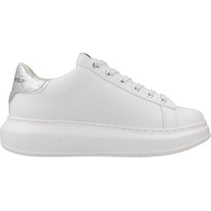 Karl Lagerfeld - KAPRI SIGNIA RHINESTONE LO - Laarzen - Wit