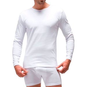 Rapife Lange Mouwen Basislaag Wit XL Man