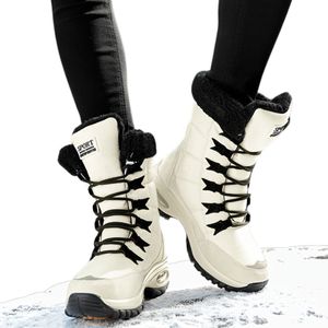 Livano Sneeuwboots - Sneeuwschoenen - Snowboots - Wintersport - Dames - Ski Gadgets - EU40.5 - Wit