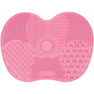Reinigingspad voor make-upborstels - Roze