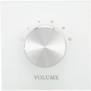 Volumeregeling Wandplaat - Multifunctioneel - 5 Niveaus - Volumeregeling Achtergrondmuziek - Afstemschakelaar - Smart Home Volumeregelaar voor Thuisluidsprekers - Geluidsbediening - Muziekafstemming