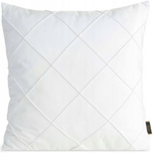 Decoratieve Kussensloep Nala2 45cm Wit Velours