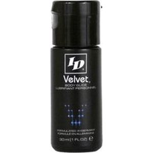 ID Velvet - super silicone glijmiddel - 30 ml.