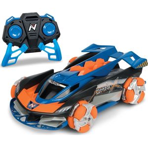 NIKKO RC 10182 Nano Trax, Bestuurbare Auto RC Auto, Mini Offroad Rupsvoertuig tot 6 km/h, Kleine Tank, Spint 360 Graden & Coole Stunts, Speelgoed Auto, Voor Kinderen vanaf 6 Jaar & Volwassenen, ca. 15 cm, Blauw