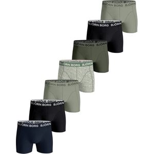 Bjorn Borg 7-Pack jongens boxershorts - Spring Green - 164