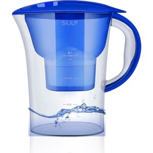 Waterfilter Kan 2.5L + Filter – Siulp – Waterfilter kraan – Drinkwater filter - Waterzuivering – Kraanfilter – Waterfilterkannen – Water filter
