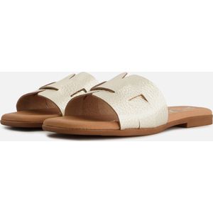 Oh My Sandals Amira Slippers goud Leer - Dames - Maat 36