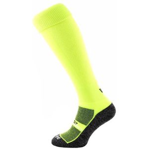 WeirdoSox sportsokken Fluor Geel, hockeysokken, voetbalsokken - Maat 36-40
