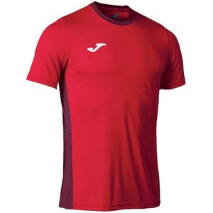 Joma Winner Ii T-shirt Met Korte Mouwen Rood 5-6 Years Jongens,Meisjes
