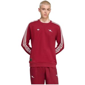 adidas - Arsenal Terrace Icons Crew - Sweater - Rood - 100% Katoen