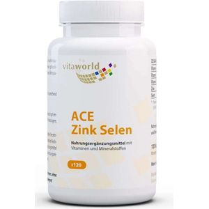Vitaworld ACE zink + selenium 120 capsules
