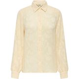 Only - Onldoreen - Blouse - Ecru - Lange Mouwen