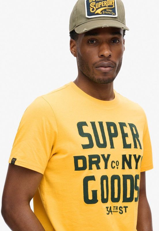 Superdry - Embroidered Script Graphic T-shirt - Korte Mouwen