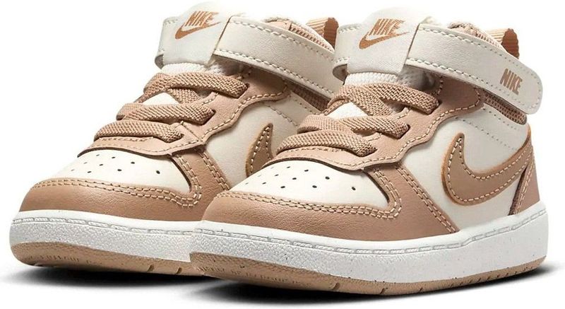 Nike Court Borough Mid 2 schoenen voor baby's/peuters - Bruin