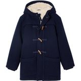 Vertbaudet - Dufflejas - Olijfkleurig - Wollen Stof - Met Sherpavoering