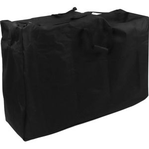 Extra Grote Waterdichte Rollator Reistas - Oxford Stof - Opvouwbare Rolstoeltas - Zwart