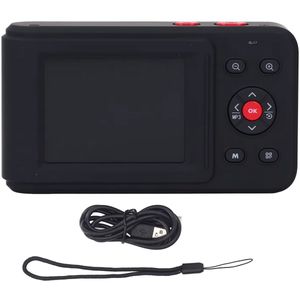 Digitale Camera met Automatische Focus – 16x Zoom, 72MP, LED Invullicht | Adaptieve Fotomodus voor Bijeenkomsten, Feesten en Portretfotografie | Compacte Fotocamera & Videocamera voor Evenementen