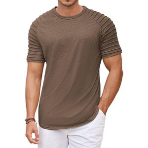 Heren sport T-shirt korte mouwen voor fitness en casual gebruik