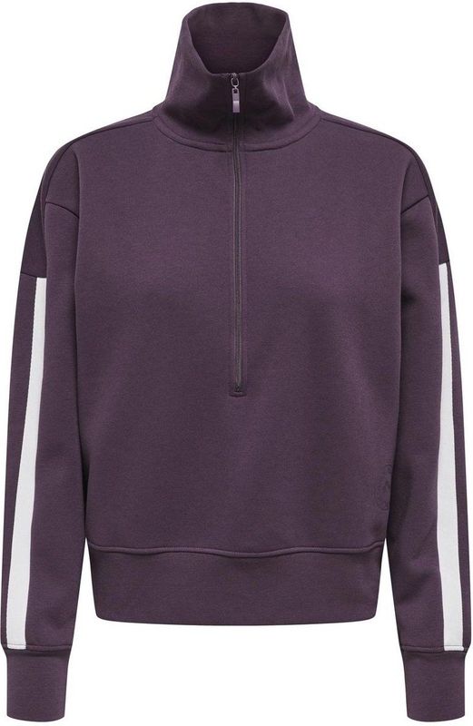 ONLY PLAY - ONPFREJA LIFE HN HZ LS SWT - Dames Trui - Sweatshirt - Hoge Hals - Lange Mouwen