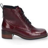 Durea - 9813 - Veterschoenen - Rood