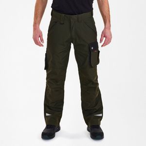 Engel Galaxy werkbroek 2810-254 - Forest Green / Black - 90