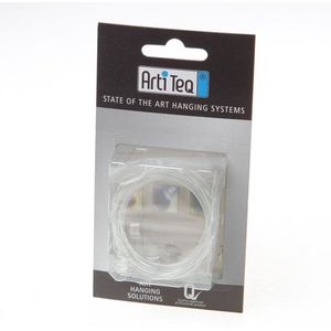 Artitec Blister 12 ophangset perlon met twister + mini-haak